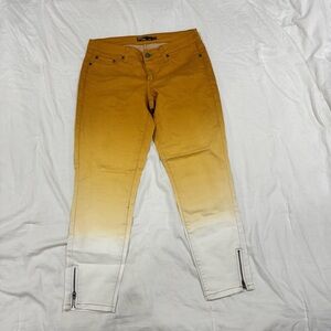 Prana Mustard Yellow Jeans